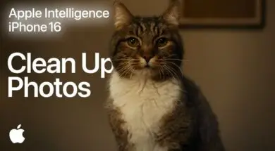 Dostępna reklama przedstawiająca funkcję Clean Up w iPhone’ach