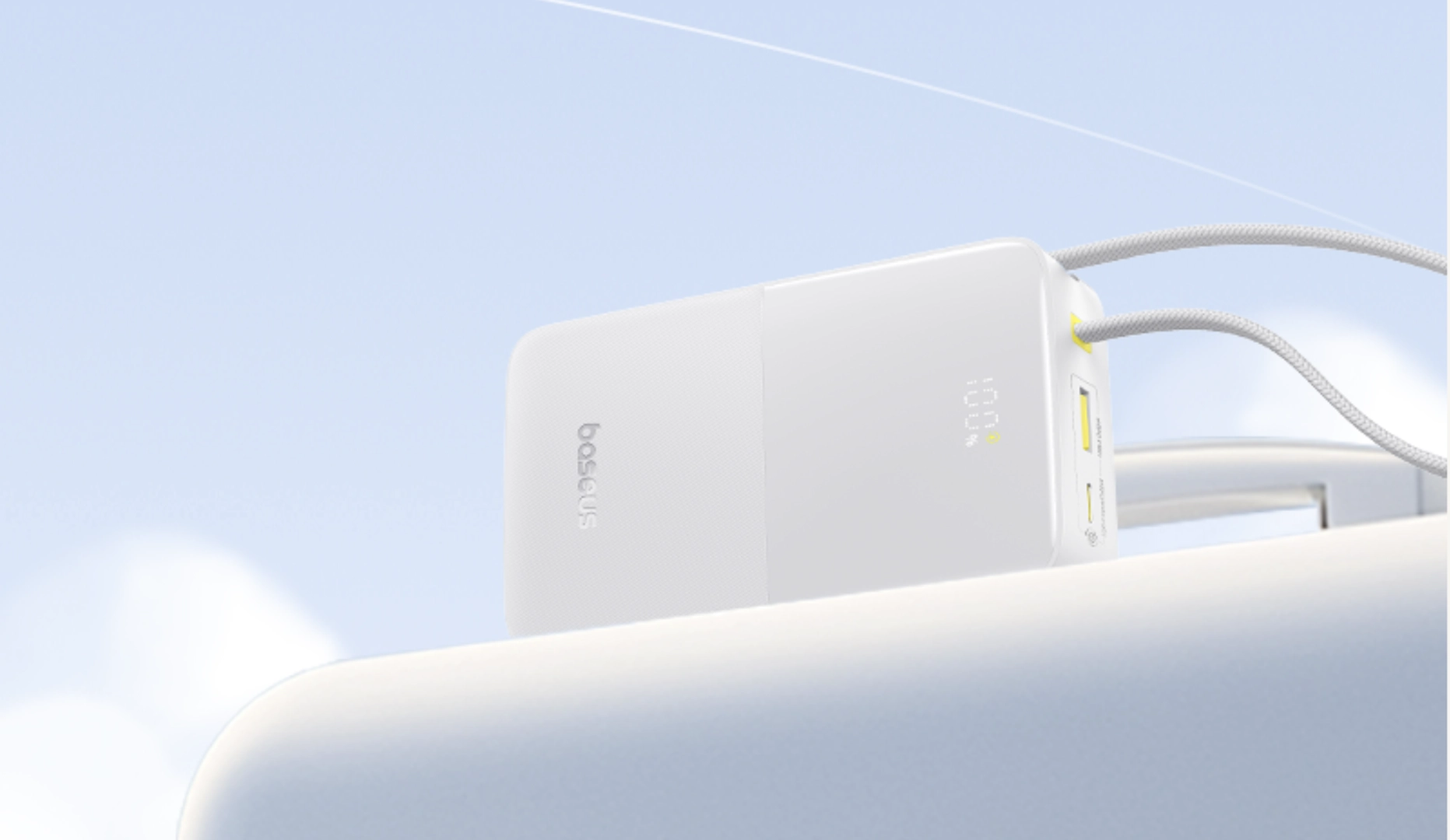 Baseus Bipow 2 Pro – kompaktowy powerbank z szybkim ładowaniem 22,5 W i wbudowanym kablem