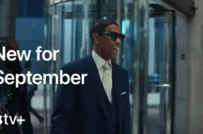 Dostępna reklama prezentująca premiery na wrzesień w usłudze Apple TV+