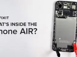 Rozebrany na części iPhone Air przez iFixit
