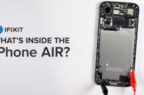 Rozebrany na części iPhone Air przez iFixit