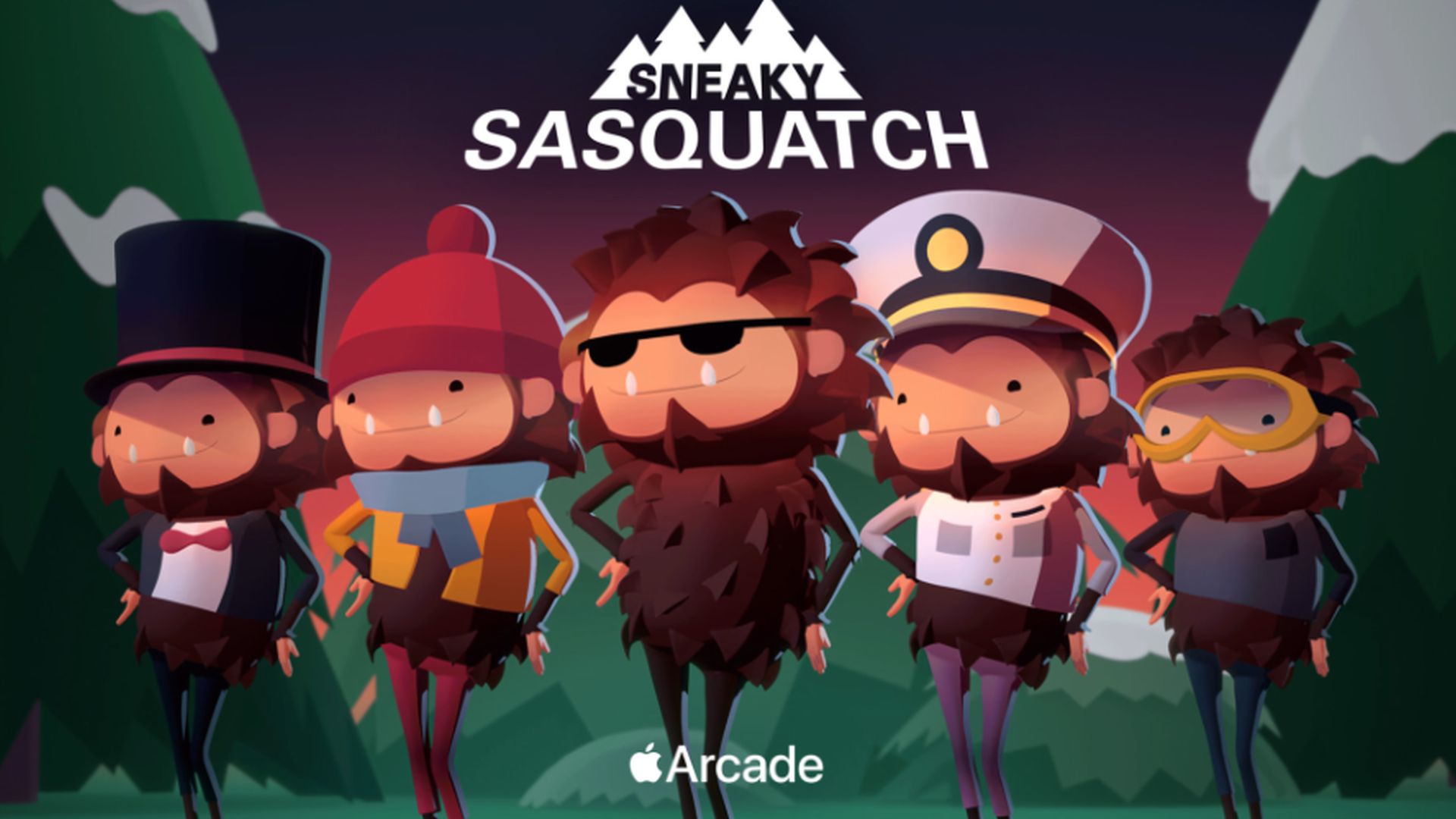 W te święta Apple Arcade pozwoli jeszcze lepiej poznać świat Sneaky Sasquatch