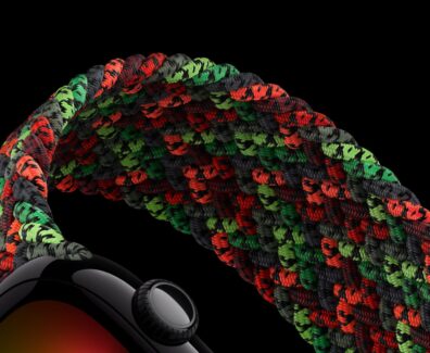 Apple prezentuje nowy pasek Black Unity do Apple Watch