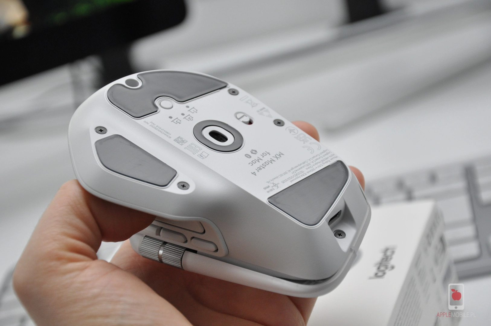 sensor 8000 dpi w myszy mx master 4