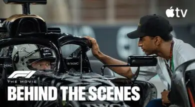 Dostępne filmy przedstawiające kulisy prac nad scenami wyścigów w filmie F1