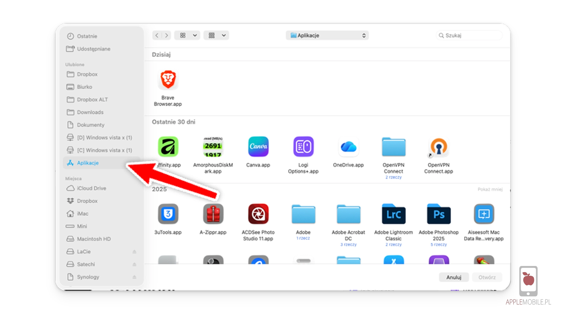 dodaj Terminal do Pełnego dostępu