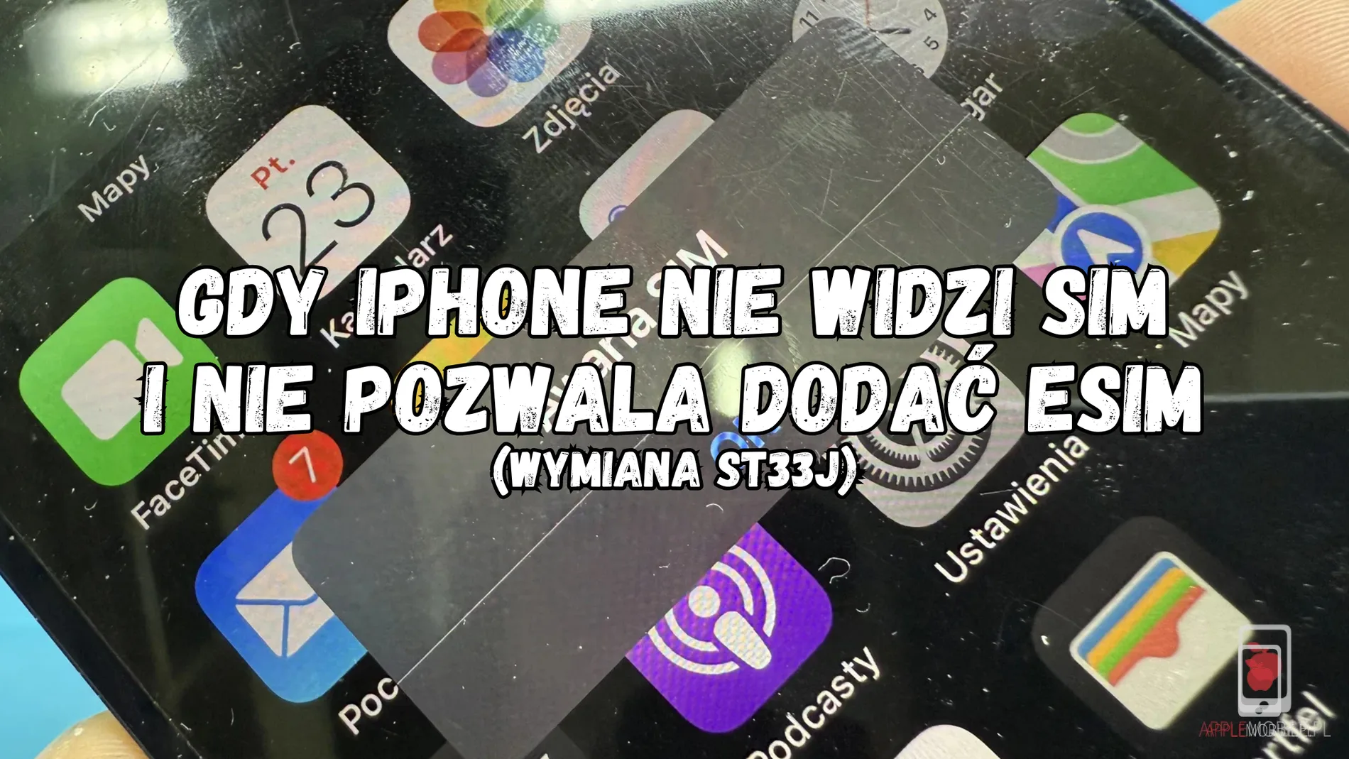 iPhone nie widzi karty SIM lub eSIM? Diagnoza i naprawa układu ST33J (Modele iPhone serii 13, 14, 15, 16) 