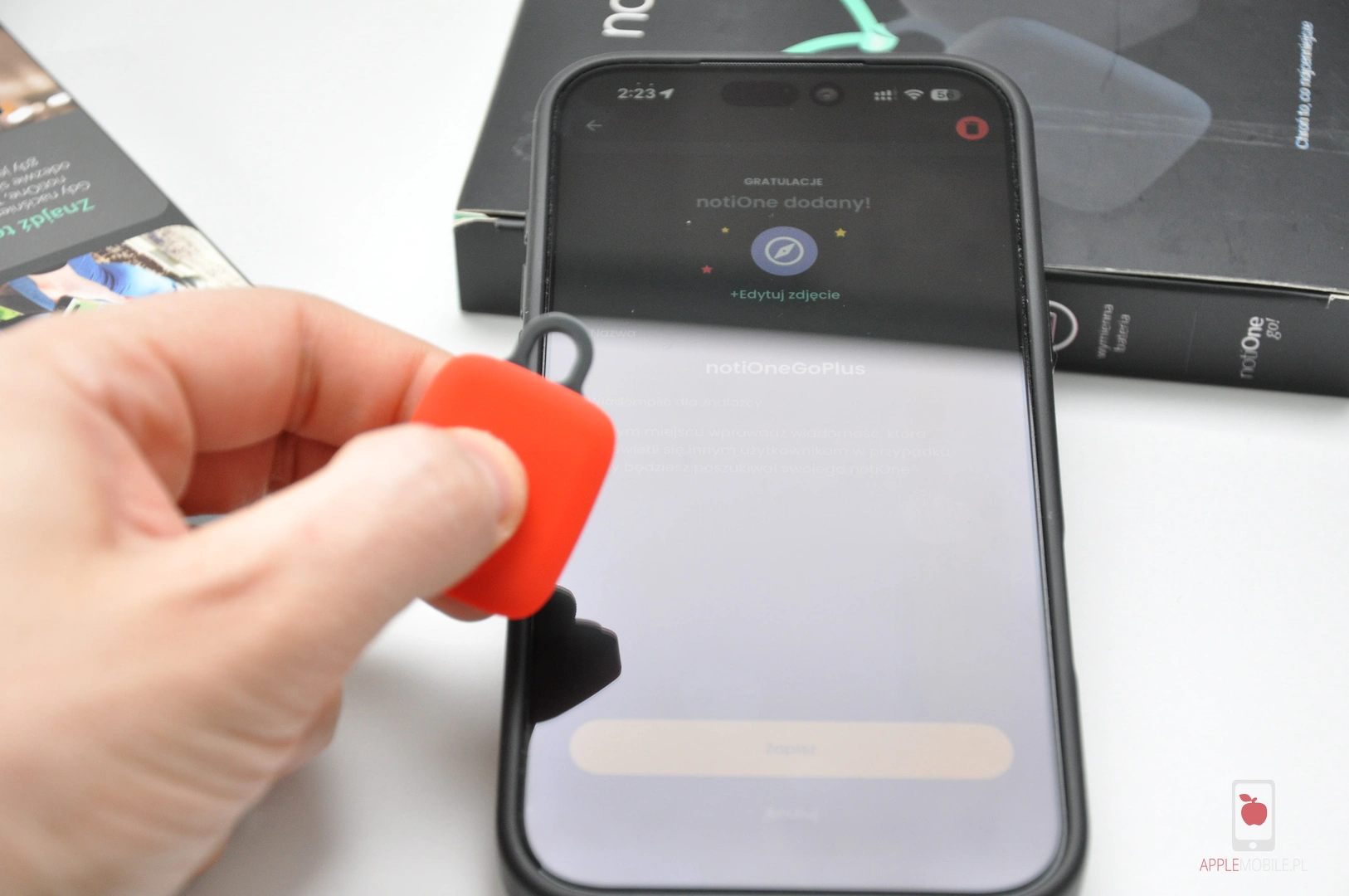 miedzyplatformowy lokalizator do zabezpieczenia niewielkich przedmiotów codziennego użytku