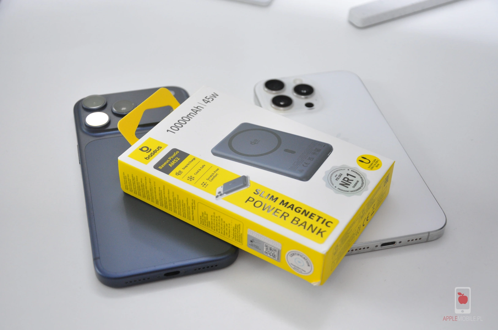 Recenzja Baseus PicoGo AM52 Slim 45W. Powerbank Qi2.2, który wreszcie nadąża za iPhonem 17 Pro Max