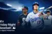Apple i MLB ogłaszają harmonogram wrześniowych transmisji „Friday Night Baseball”
