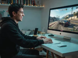 Granie na komputerze Apple Granie na komputerze iMac w GTA 6